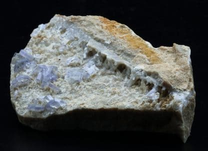 Apatite bleue, Tréguennec, Finistère, Bretagne.