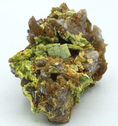 Autunite, Kerler, Lignol, Morbihan, Bretagne.