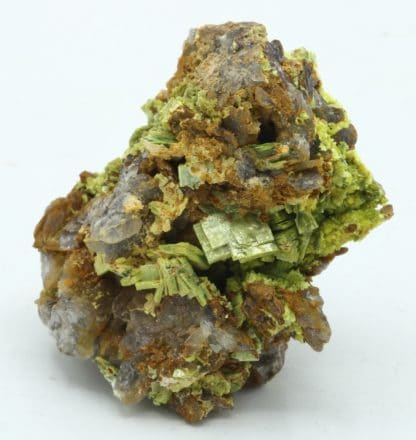 Autunite, Kerler, Lignol, Morbihan, Bretagne.