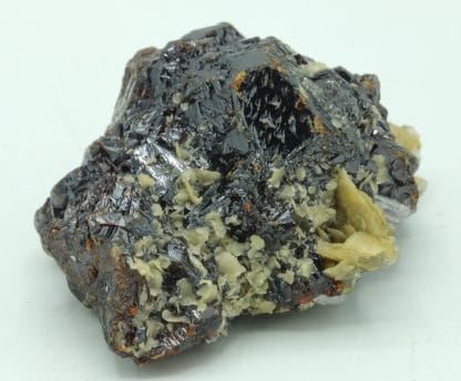 Sphalérite (Blende) et Sidérite, La Mure, Isère.