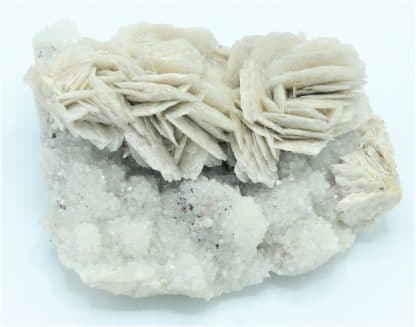 Barytine sur Quartz sur Fluorine, Mine de Fontsante, Var.