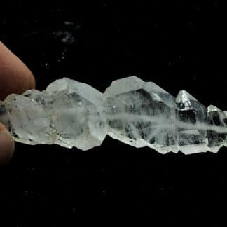 Quartz à âme, Pic des Trois Évêchés, Hautes-Alpes.