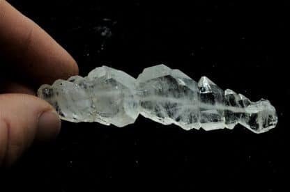 Quartz à âme, Pic des Trois Évêchés, Hautes-Alpes.