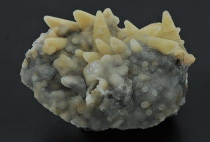 Pseudomorphose de Calcite en Fluorine, Mine des Porres, Var.