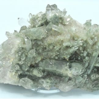 Quartz chloriteux, Sommet du Grand Pic de la Lauzière, Savoie.