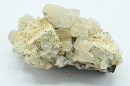 Galène, quartz et hydroxyapatite, L’Argentolle, Saône-et-Loire.