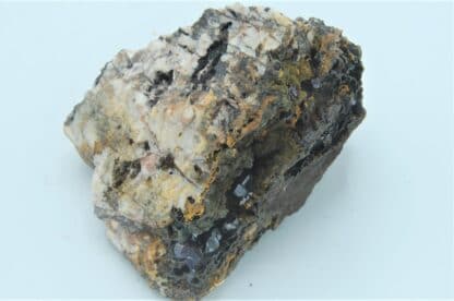 Cuprite sur goethite, Le Moulinal, Paulinet, Tarn.