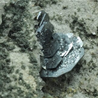 Hématite et Quartz, Le Freney-d’Oisans, Oisans, Isère.