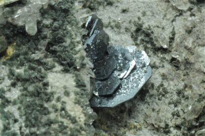 Hématite et Quartz, Le Freney-d’Oisans, Oisans, Isère.