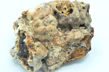 Sphalérite (blende) et pseudomorphose de Smithsonite, Vaulnaveys, Isère.