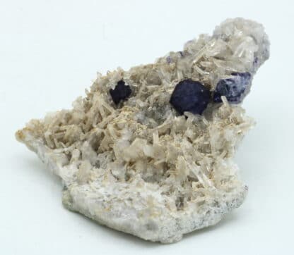 Fluorine sur Quartz, Grand-Champ, Morbihan, Bretagne.