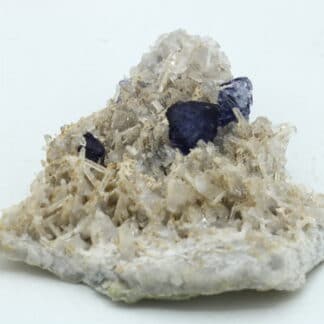 Fluorine sur Quartz, Grand-Champ, Morbihan, Bretagne.