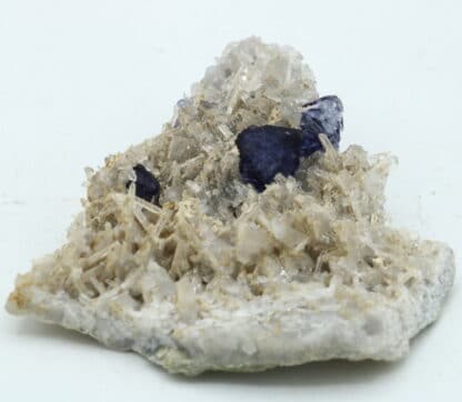 Fluorine sur Quartz, Grand-Champ, Morbihan, Bretagne.