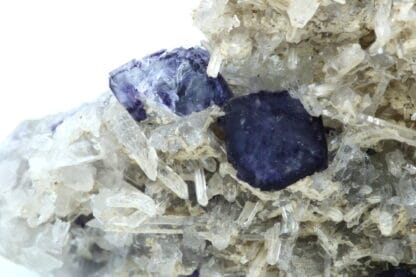 Fluorine sur Quartz, Grand-Champ, Morbihan, Bretagne.