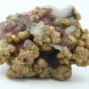 Pyromorphite sur Quartz, Les Farges, Ussel, Corrèze.