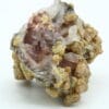 Pyromorphite sur Quartz, Les Farges, Ussel, Corrèze.