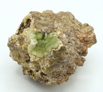 Smithsonite, Mine de Chessy, Chessy-les-Mines, Rhône.