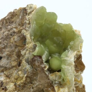 Smithsonite, Mine de Chessy, Chessy-les-Mines, Rhône.