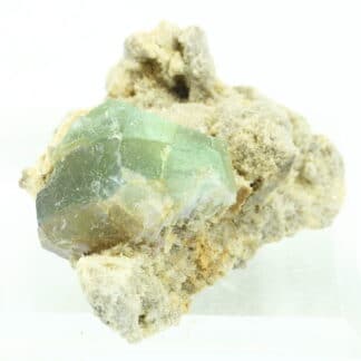 Fluorite verte cubo-octaédrique, Bois-le-Duc, Foisches, Ardennes.