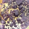 Fluorite violette, Bois-le-Duc, Foisches, Pointe de Givet, Ardennes.