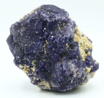 Fluorite violette, mine de Rancennes, Fromelennes, Ardennes.