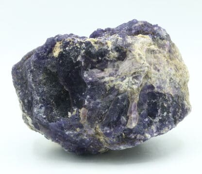 Fluorite violette, mine de Rancennes, Fromelennes, Ardennes.