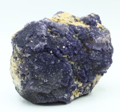 Fluorite violette, mine de Rancennes, Fromelennes, Ardennes.