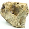 Fluorite dans quartzite, mine de Rancennes, Fromelennes, Ardennes.
