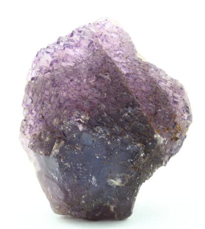 Cristal de fluorite violette, mine de Rancennes, Ardennes.