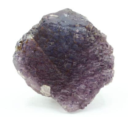 Cristal de fluorite violette, mine de Rancennes, Ardennes.