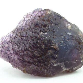 Cristal de fluorite violette, mine de Rancennes, Ardennes.