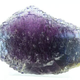 Fluorite violette et bleue, mine de Rancennes, Fromelennes, Ardennes.