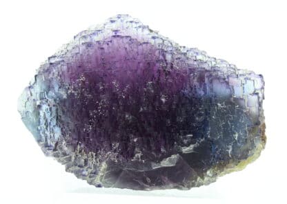 Fluorite violette et bleue, mine de Rancennes, Fromelennes, Ardennes.