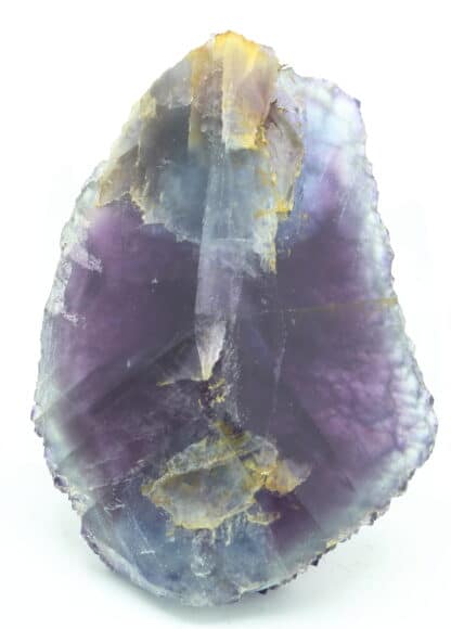 Fluorite violette et bleue, mine de Rancennes, Fromelennes, Ardennes.