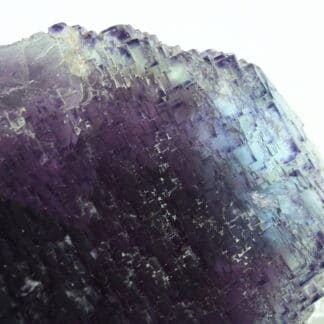 Fluorite violette et bleue, mine de Rancennes, Fromelennes, Ardennes.