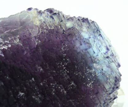 Fluorite violette et bleue, mine de Rancennes, Fromelennes, Ardennes.