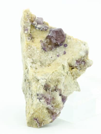 Fluorite rosée, Bois-le-Duc, Foisches, Pointe de Givet, Ardennes.