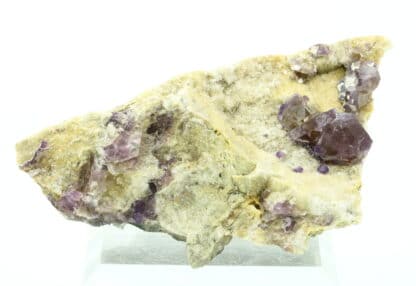 Fluorite rosée, Bois-le-Duc, Foisches, Pointe de Givet, Ardennes.