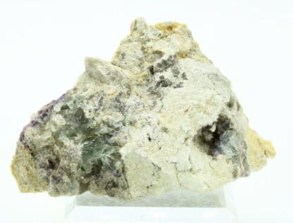 Fluorite rosée, Bois-le-Duc, Foisches, Pointe de Givet, Ardennes.