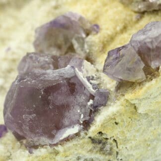 Fluorite rosée, Bois-le-Duc, Foisches, Pointe de Givet, Ardennes.