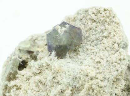 Fluorite verte, Bois-le-Duc, Foisches, Pointe de Givet, Ardennes.