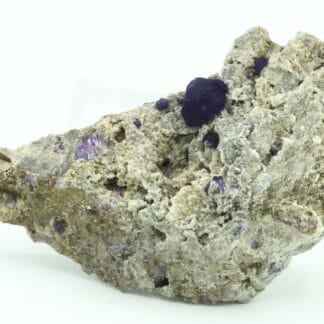 Fluorite violette, Bois-le-Duc, Foisches, Pointe de Givet, Ardennes.