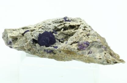 Fluorite violette, Bois-le-Duc, Foisches, Pointe de Givet, Ardennes.