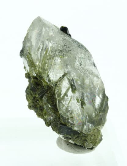 Quartz et Épidote, le Gendarme, Chamrousse, Isère.