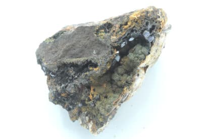 Cuprite sur goethite, Le Moulinal, Paulinet, Tarn.