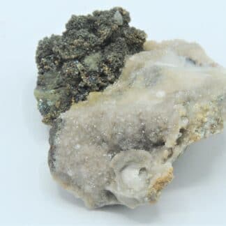 Calcite et Chalcopyrite, Laguépie, Tarn-et-Garonne.