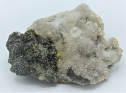 Calcite et Chalcopyrite, Laguépie, Tarn-et-Garonne.