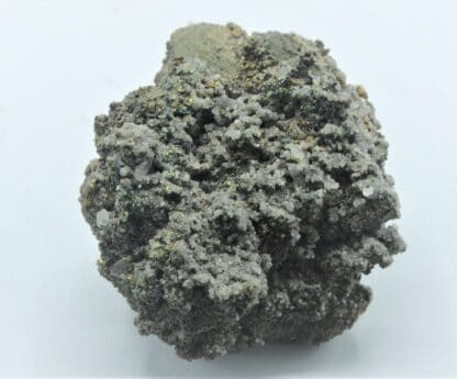 Calcite sur Chalcopyrite, Carrière de Laguépie, Tarn-et-Garonne.