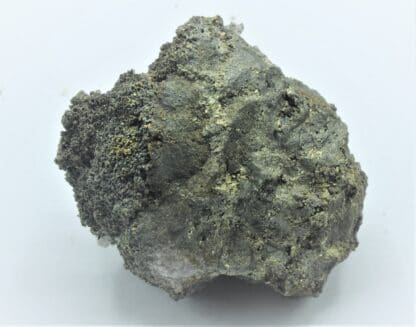 Calcite sur Chalcopyrite, Carrière de Laguépie, Tarn-et-Garonne.