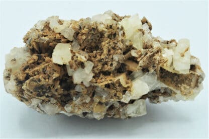 Cérusite et Pyromorphite, Mine des Farges, Ussel, Corrèze.